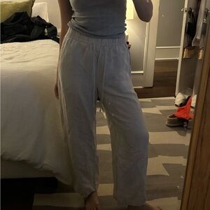 H&M Women's Cream Joggers
